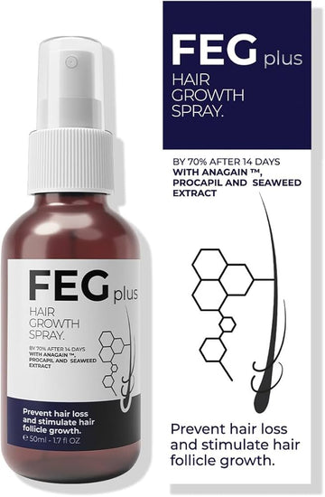 FEG Hair Spray – Instantly Fuller, Thicker, Confidence-Boosting Hair!